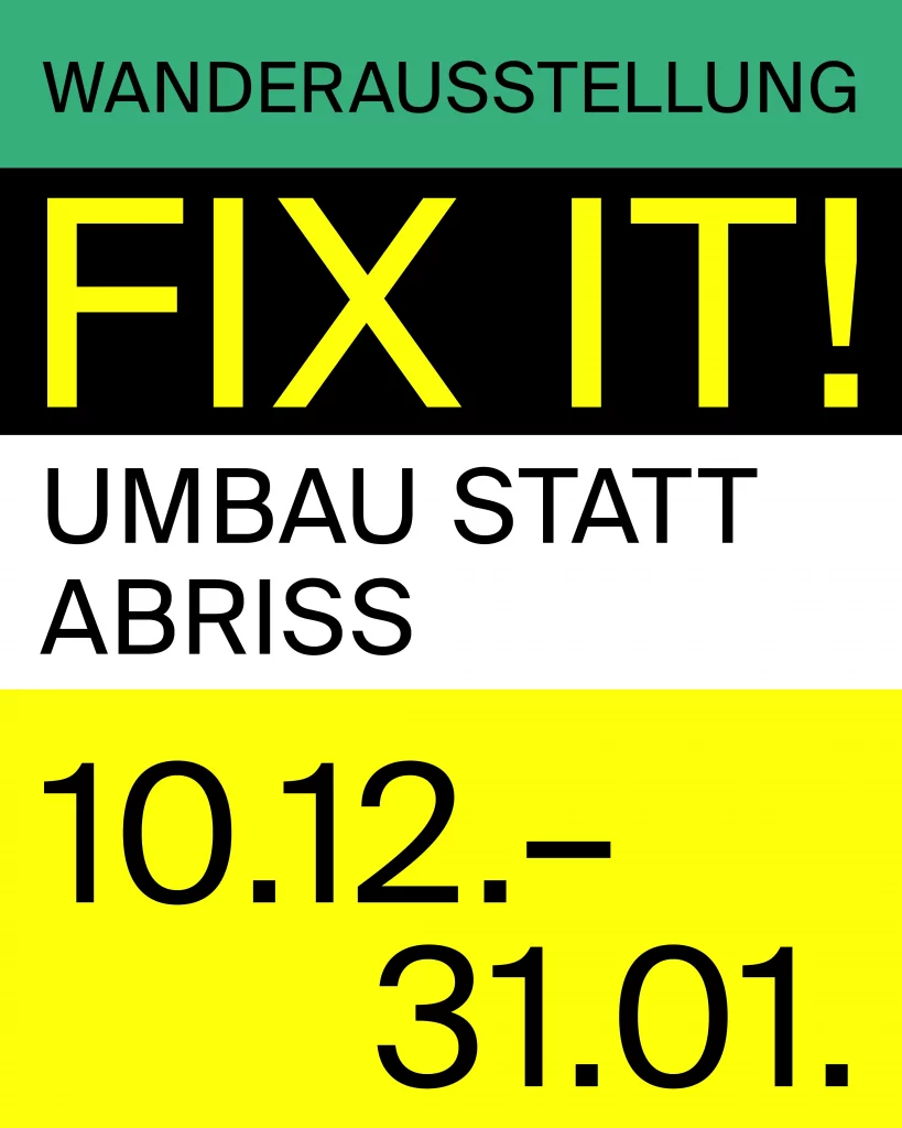 Fix it Ausstellung Wien